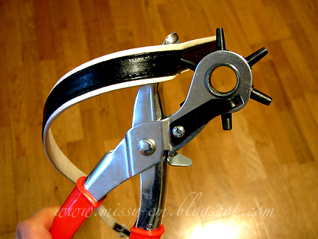 Likes To Shop Not Spend Alot: How To Punch Holes In Belts